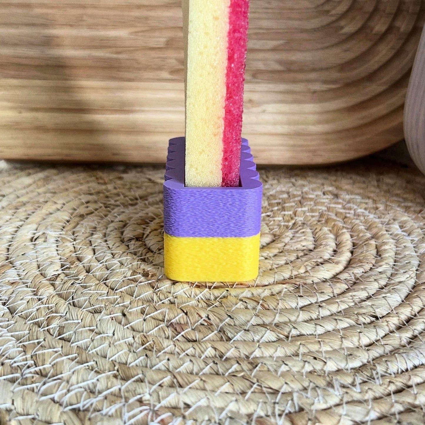 Schwammhalter für Sponge Daddy 28 Farben PLA 3D gedruckt