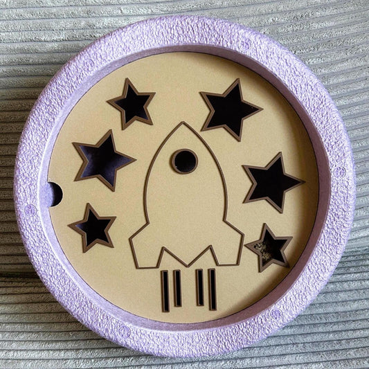 Aktivitätsplatte Weltall 28 Farben PLA 3D Druck