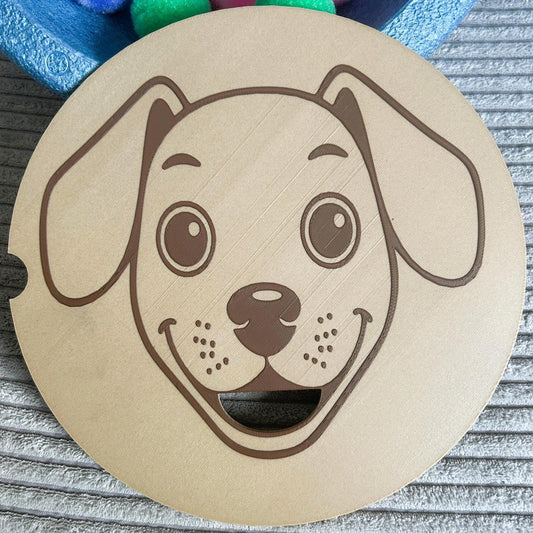 Aktivitätsplatte Hund 28 Farben PLA 3D Druck