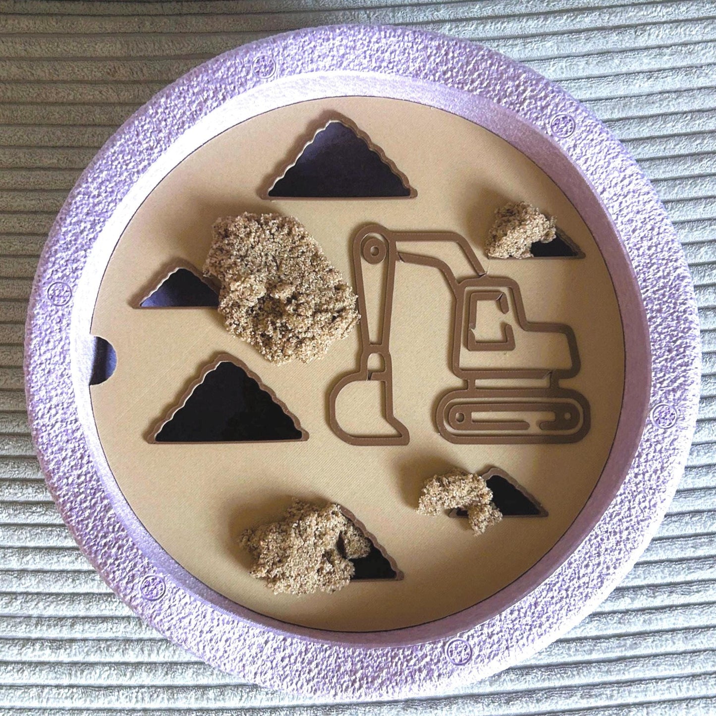Aktivitätsplatte Bagger 28 Farben PLA 3D Druck