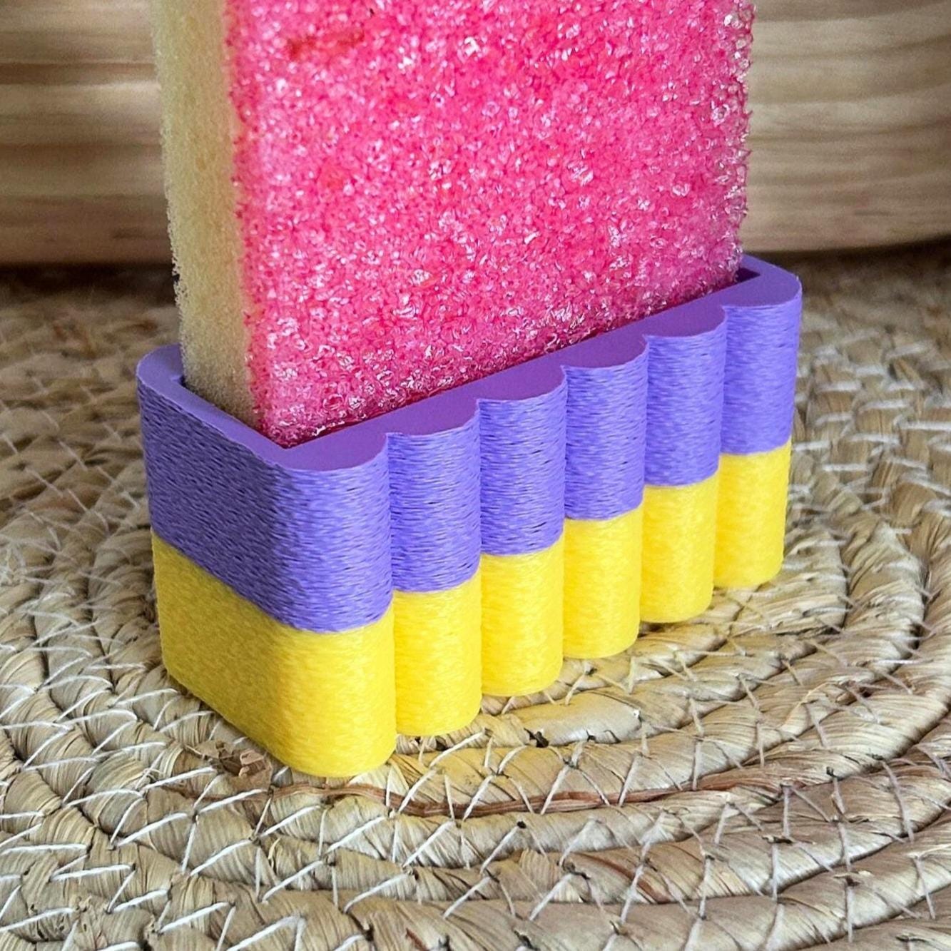 Schwammhalter für Sponge Daddy 28 Farben PLA 3D gedruckt
