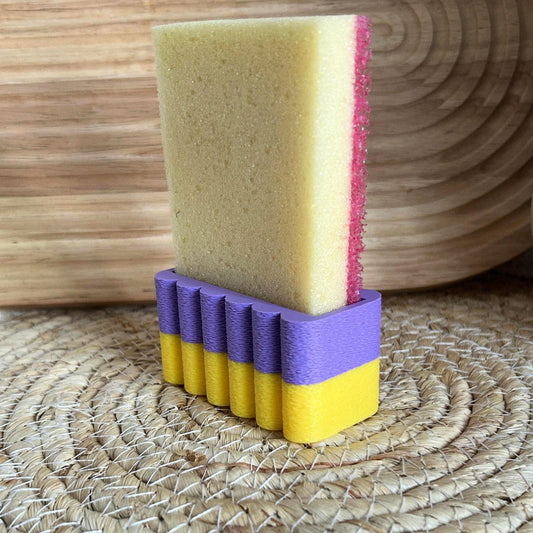 Schwammhalter für Sponge Daddy 28 Farben PLA 3D gedruckt