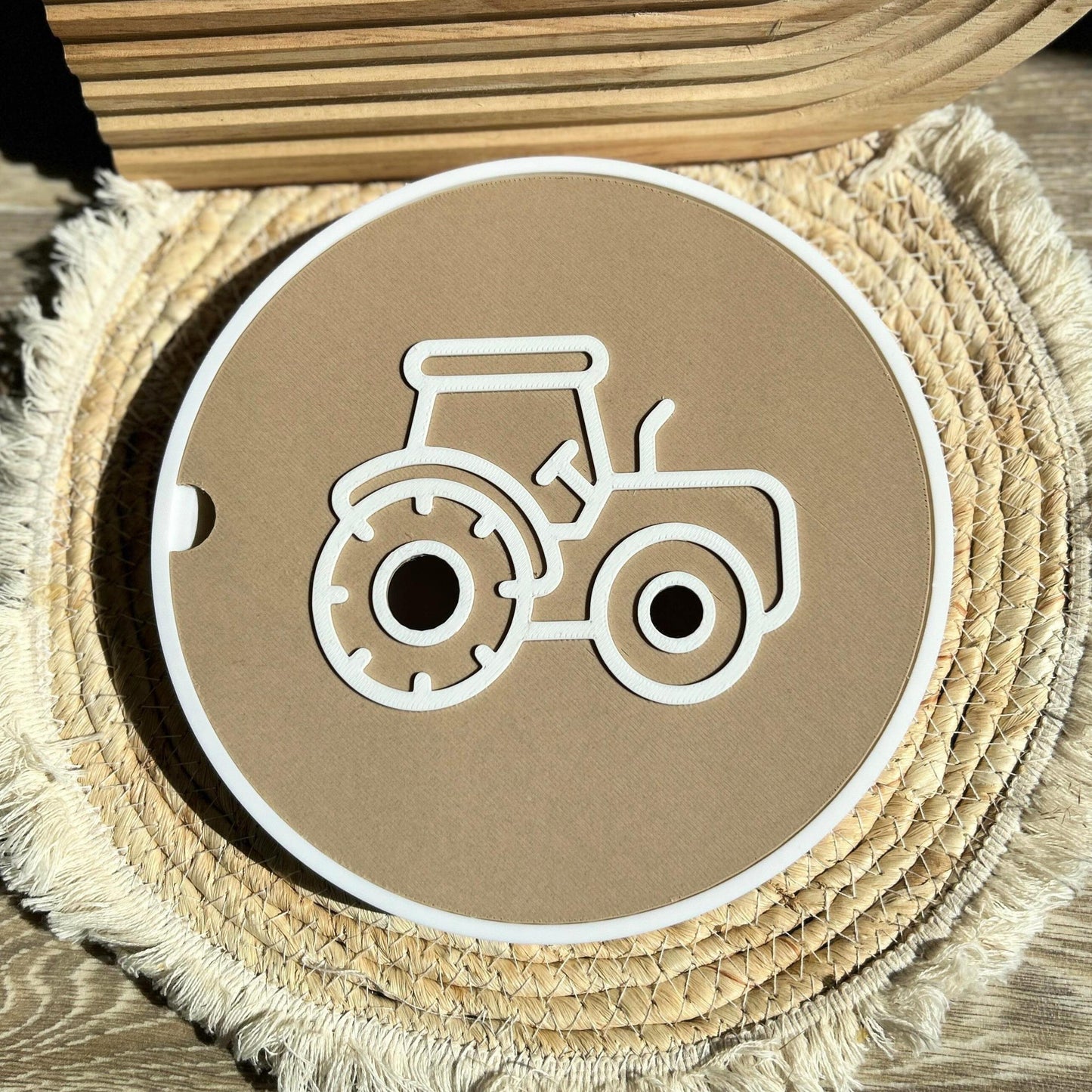 Ablage für Stapelsteinaktivitätsplatten 28 Farben PLA 3D Druck