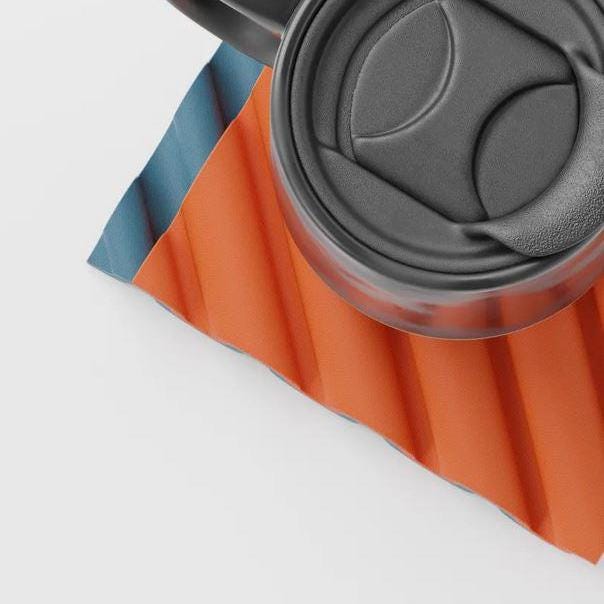 Untersetzer 28 Farben PLA 3D Druck