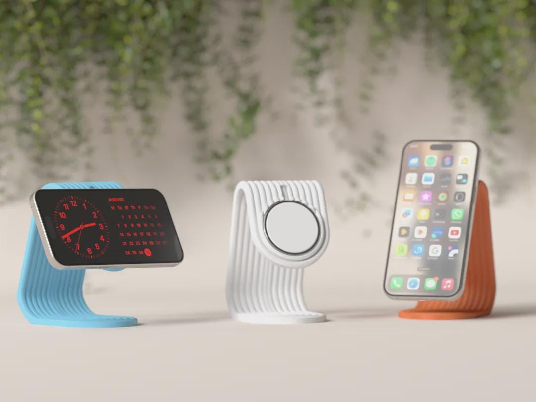 MagSafe iPhone-Ladeständer 28 Farben PLA 3D Druck