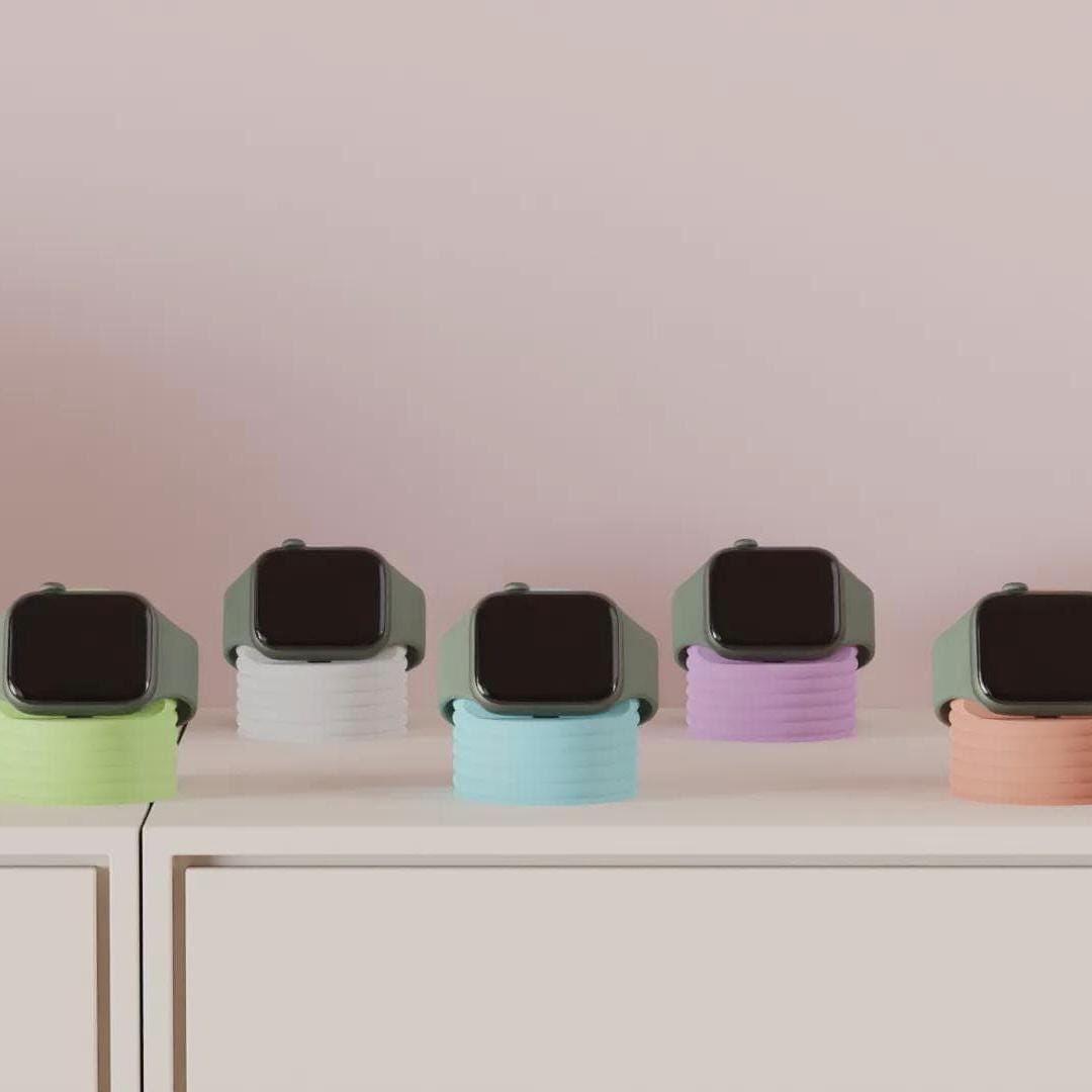Apple Watch Ladestation 28 Farben PLA 3D Druck