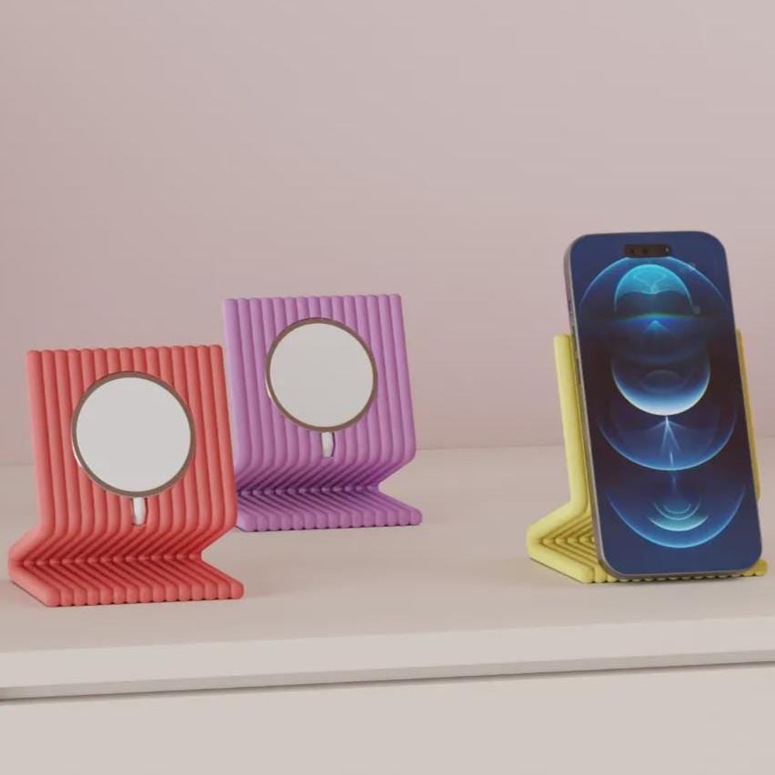MagSafe iPhone-Ladeständer 28 Farben PLA 3D Druck