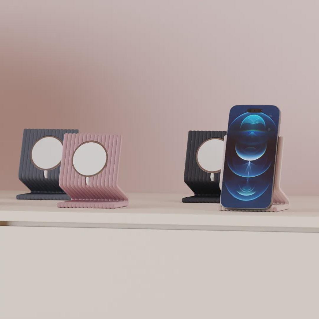 MagSafe iPhone-Ladeständer 28 Farben PLA 3D Druck