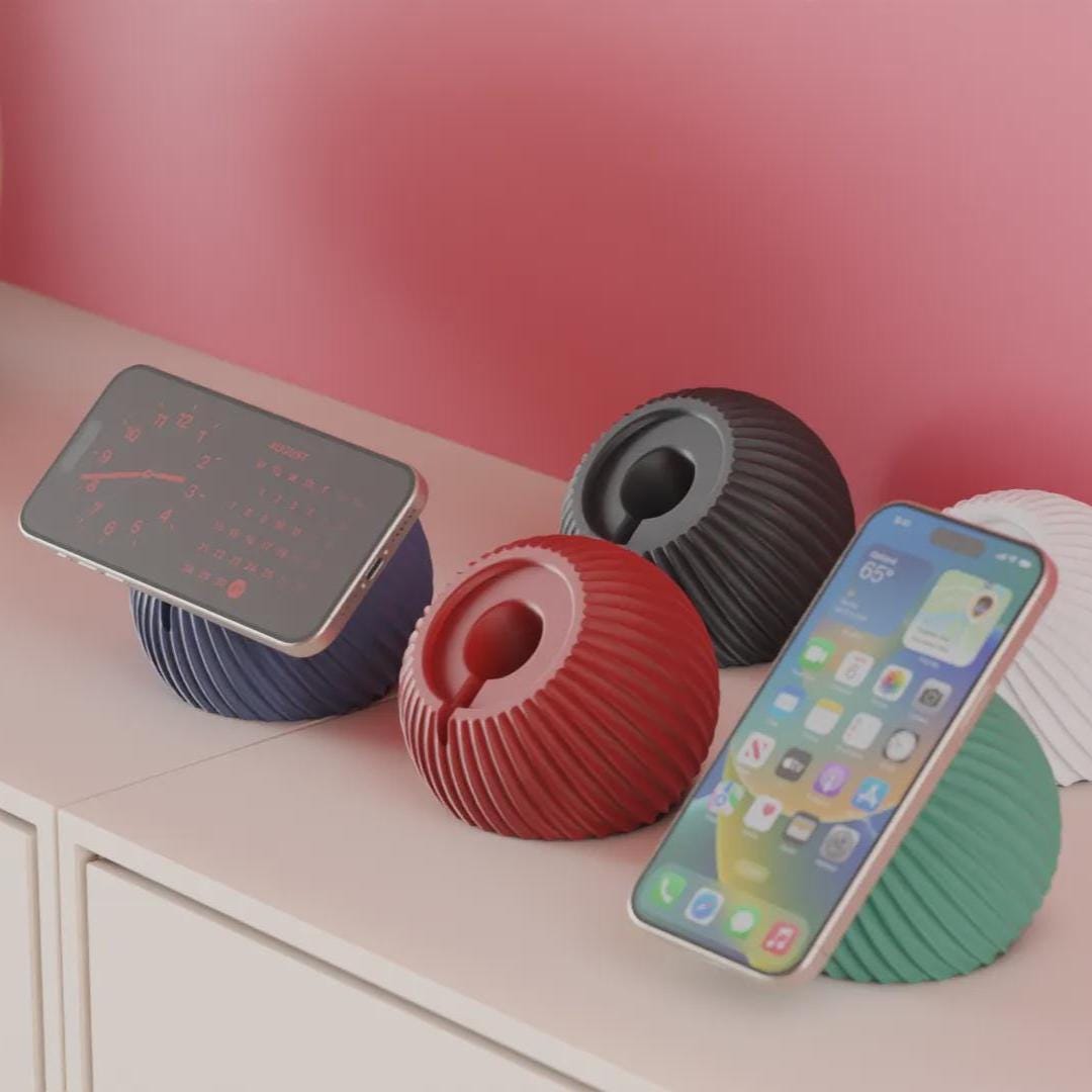 MagSafe iPhone-Ladeständer 28 Farben PLA 3D Druck