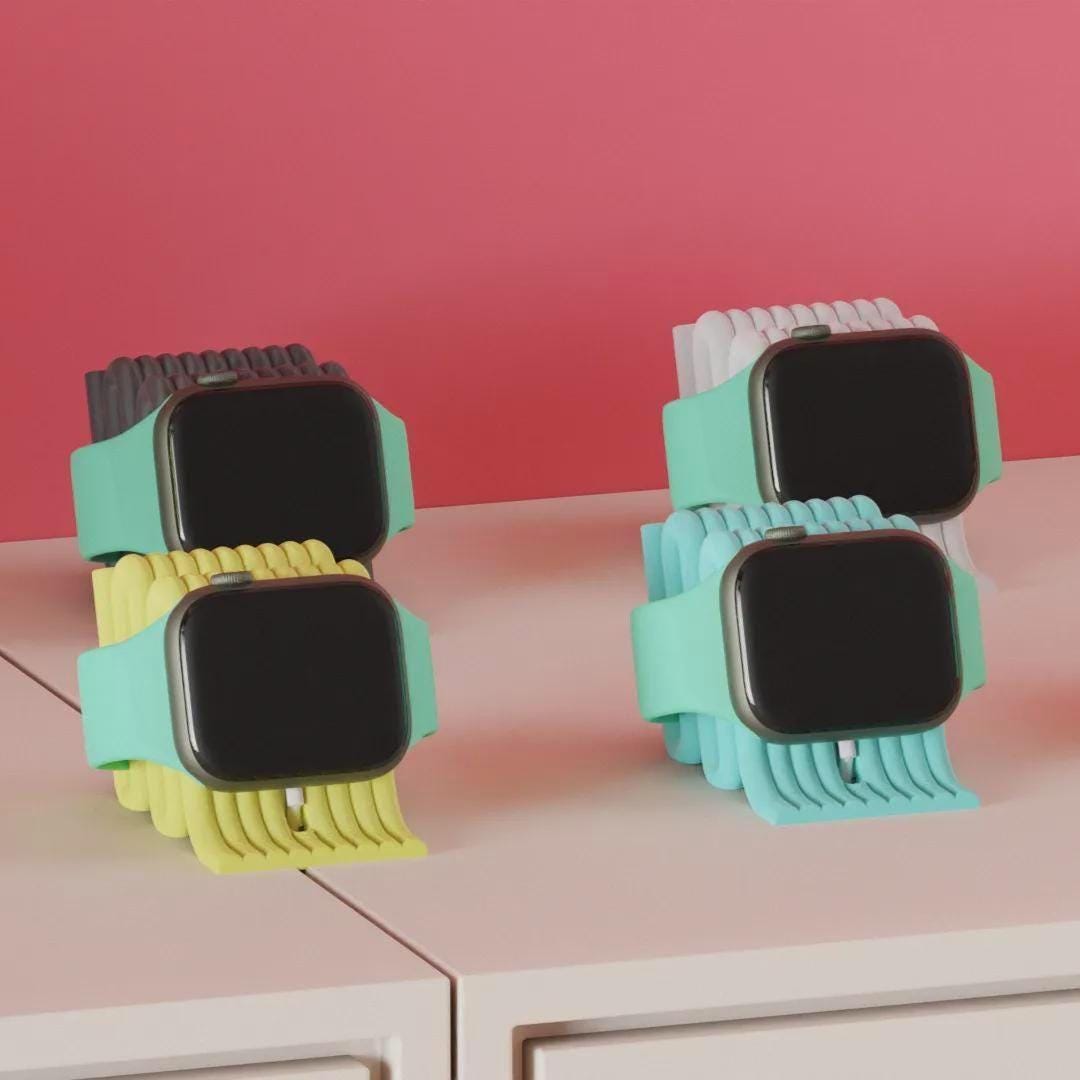MagSafe Apple Watch Ladestation 28 Farben PLA 3D Druck