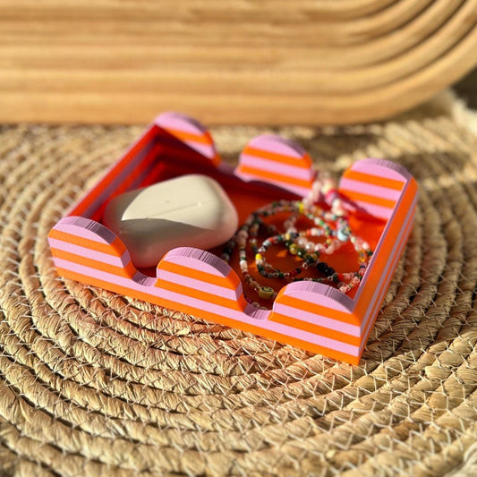 Zweifarbige Schmuckablage 28 Farben PLA 3D Druck