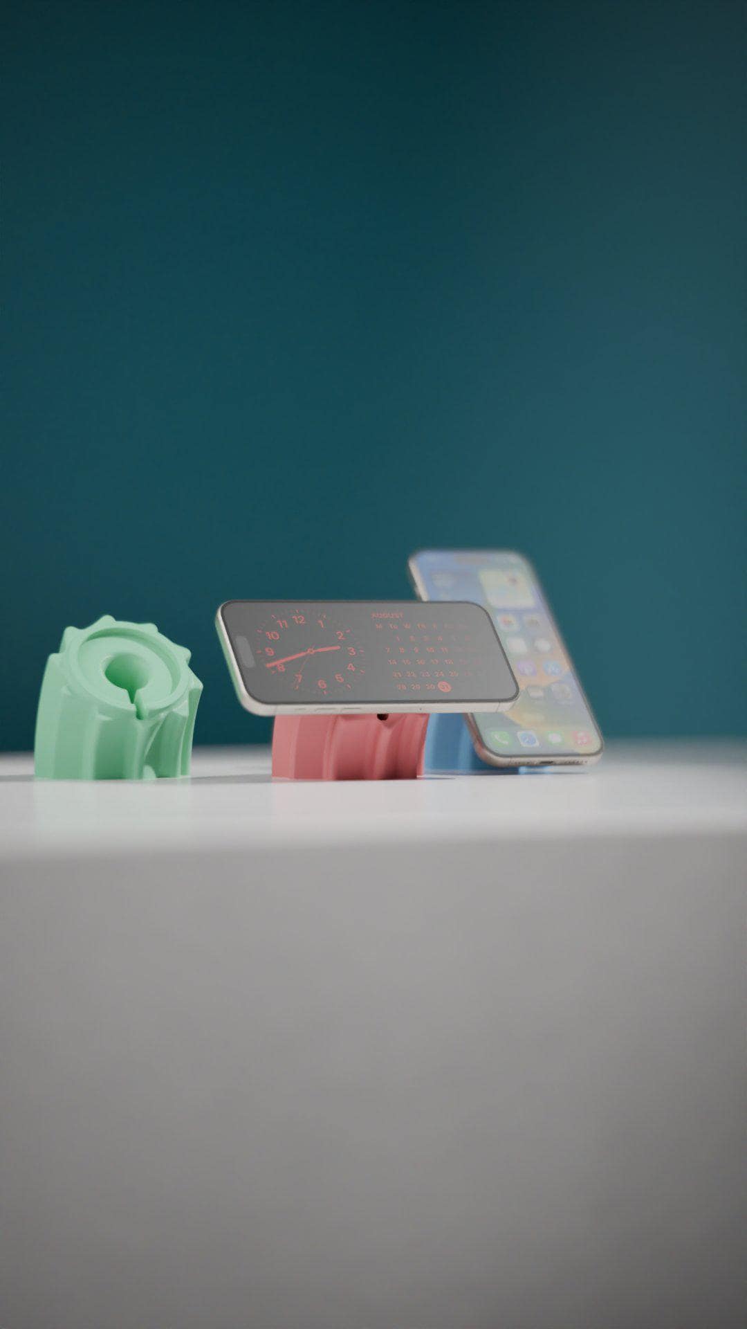 MagSafe iPhone-Ladeständer 28 Farben PLA 3D Druck59
