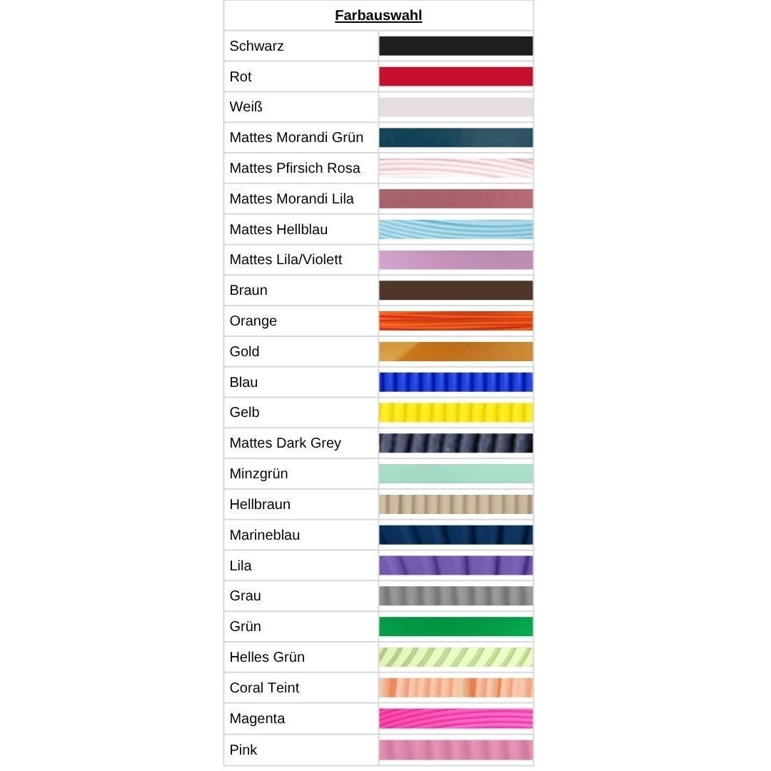 Wiederverwendbares Kürbis Konfetti 3D gedruckt 28 Farben