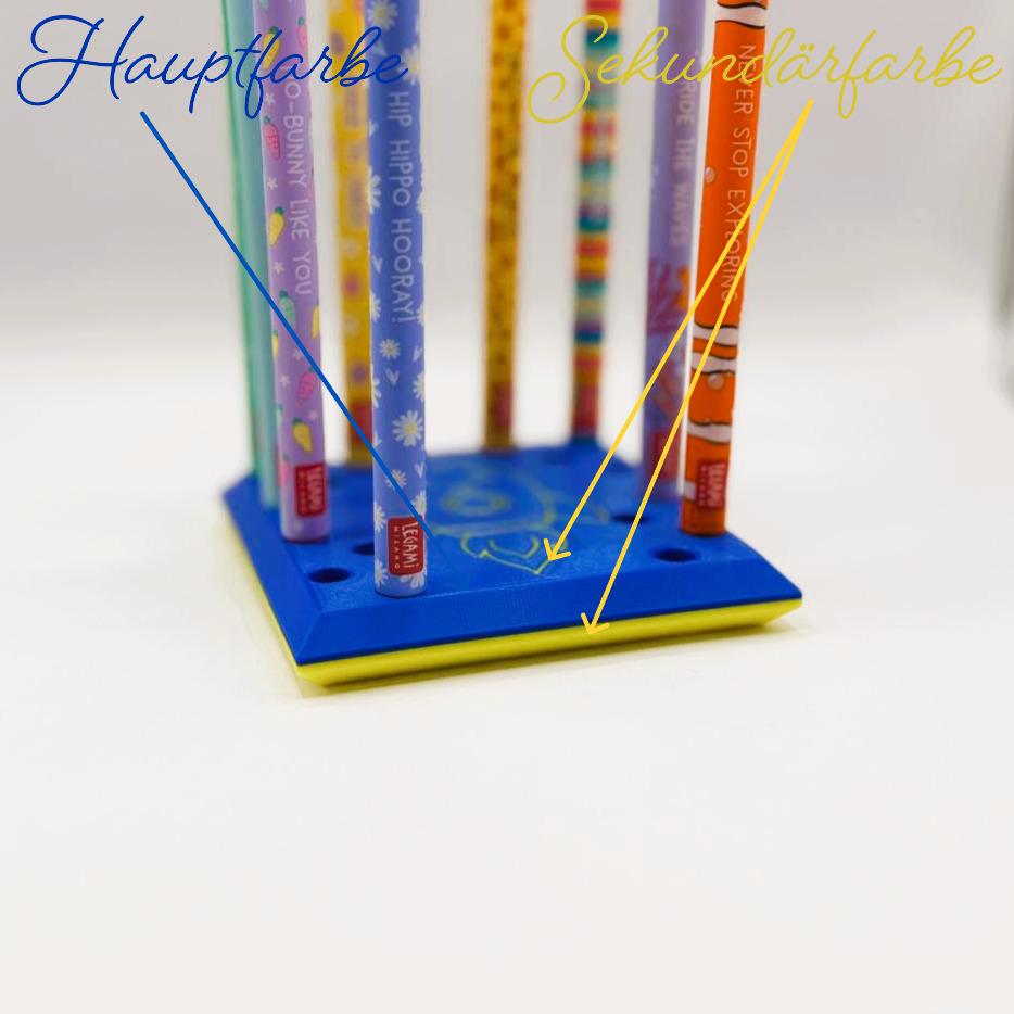 Stifthalter für Legami Stifte 28 Farben PLA 3D Druck45