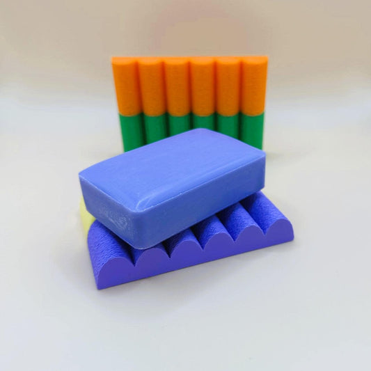 Zweifarbige Seifenablage 28 Farben PLA 3D Druck