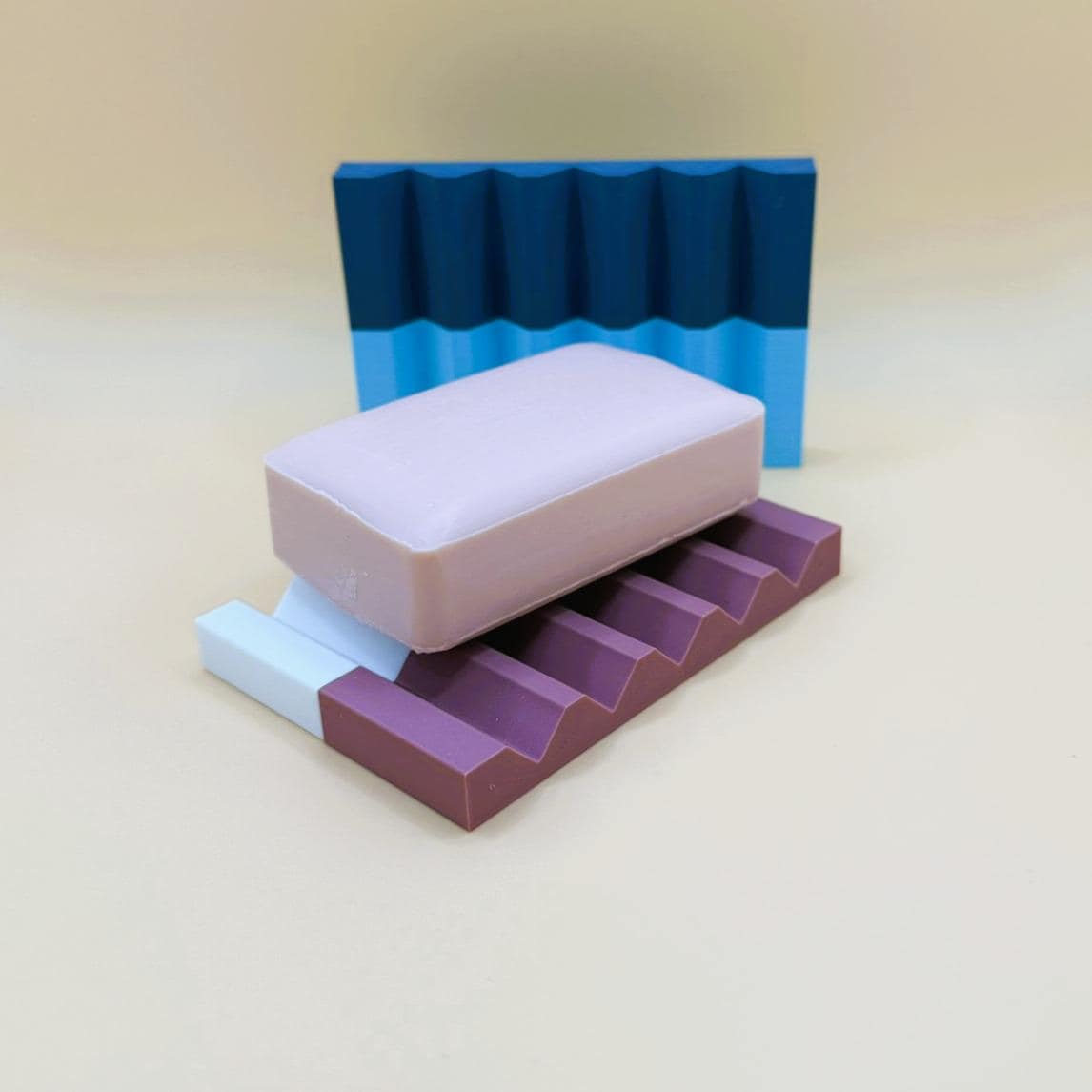 Zweifarbige Seifenablage 28 Farben PLA 3D Druck76