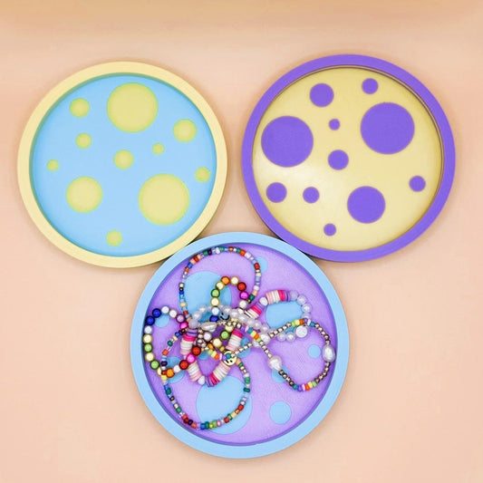 Zweifarbige Schmuckablage 28 Farben PLA 3D Druck72