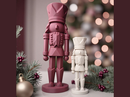 Moderne Nussknackerfigur 28 Farben PLA