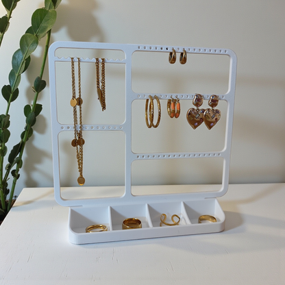 Schmuck-Organizer für Ohrringe, Ringe & Halsketten 28 Farben PLA