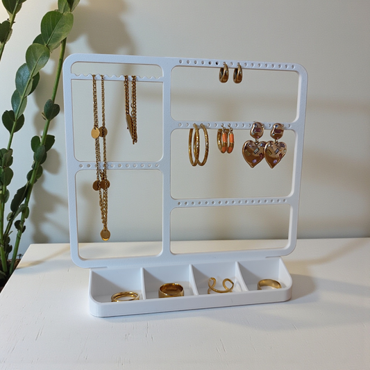 Schmuck-Organizer für Ohrringe, Ringe & Halsketten 28 Farben PLA