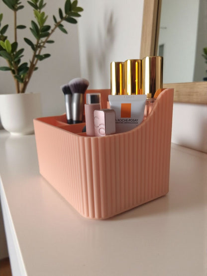 Make up Organizer mit sechs Fächern 28 Farben PLA
