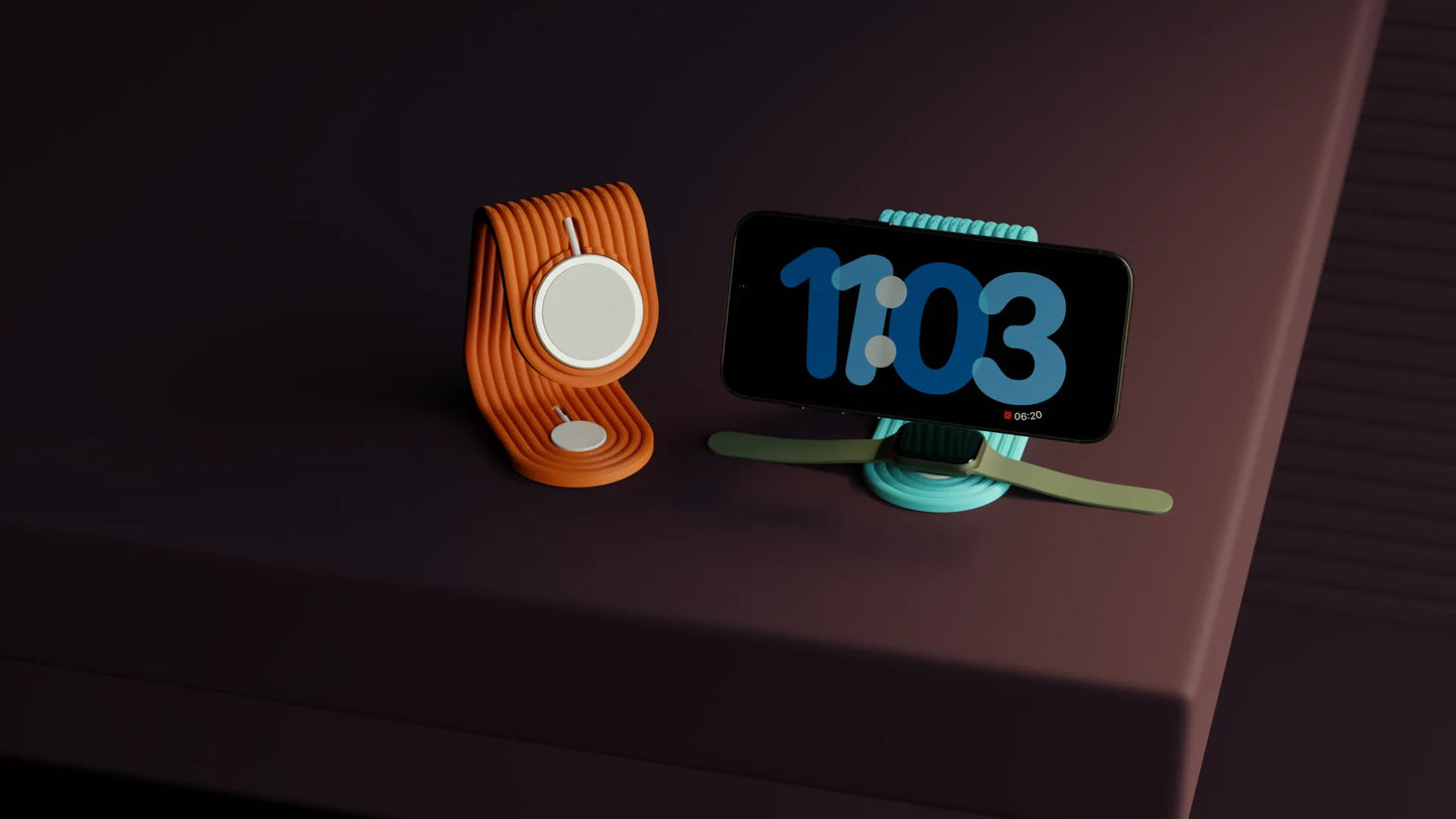 MagSafe 2 in 1 iPhone-Ladeständer 28 Farben