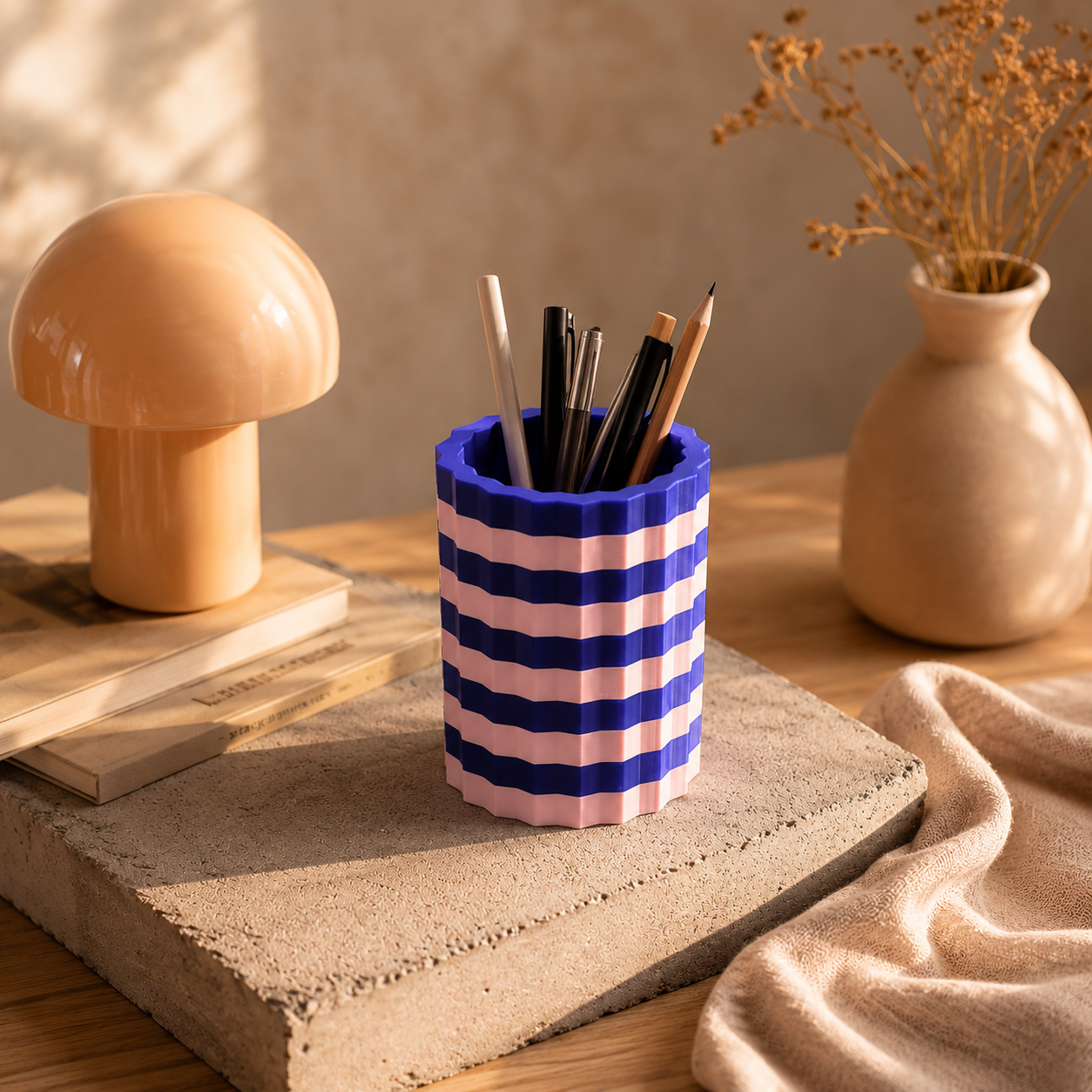 Personalisierter Stiftebecher – Dein Design, deine Farben