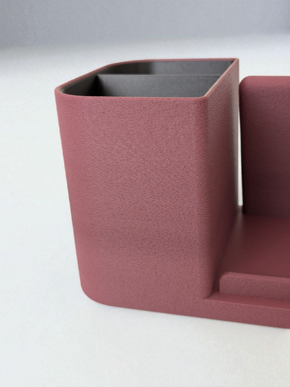 Schreibtisch-Organizer mit integriertem Handyhalter 28 Farben PLA