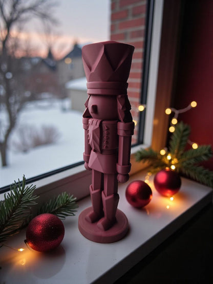 Moderne Nussknackerfigur 28 Farben PLA