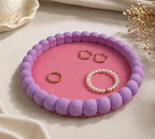 Elegante Schmuckablage im Bubble Design