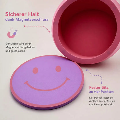 Magnetische Smileybox – Stylische Aufbewahrung mit cleverem Verschluss