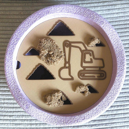 Aktivitätsplatte Bagger 28 Farben PLA 3D Druck