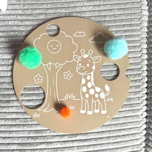 Aktivitätsplatte Giraffe 28 Farben PLA 3D Druck62