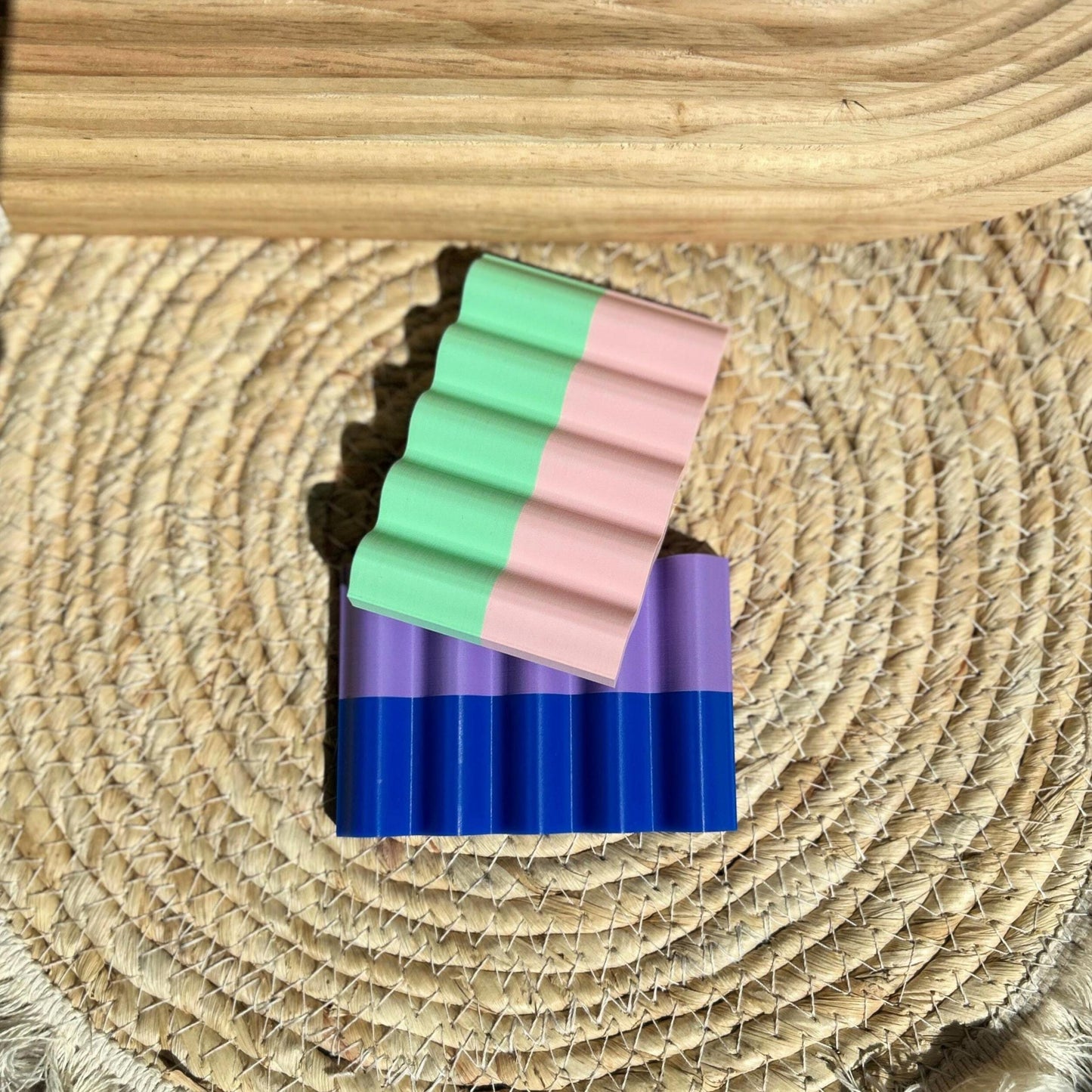 Zweifarbige Seifenablage 28 Farben PLA 3D Druck