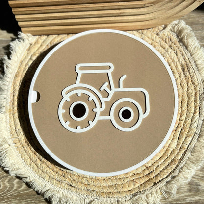 Ablage für Stapelsteinaktivitätsplatten 28 Farben PLA 3D Druck