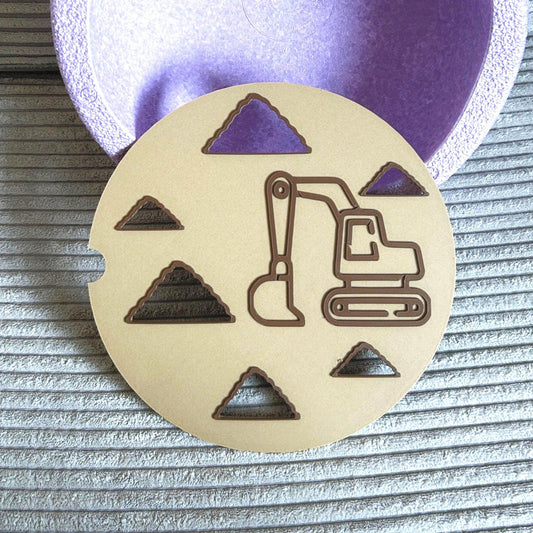 Aktivitätsplatte Bagger 28 Farben PLA 3D Druck