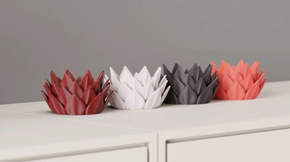 Lotus-LED-Teelichthalter 28 Farben PLA 3D Druck