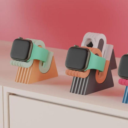 Apple Watch Ladestation 28 Farben PLA 3D Druck