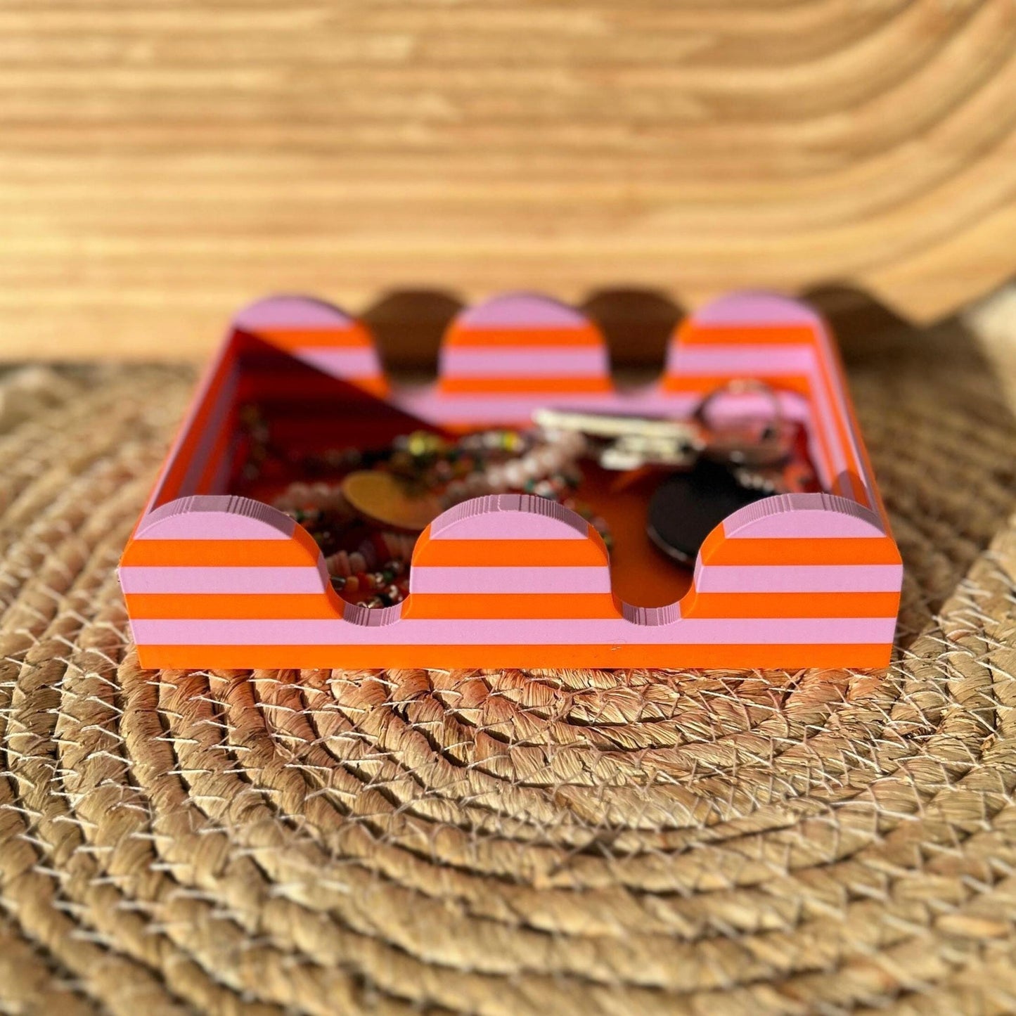 Zweifarbige Schmuckablage 28 Farben PLA 3D Druck