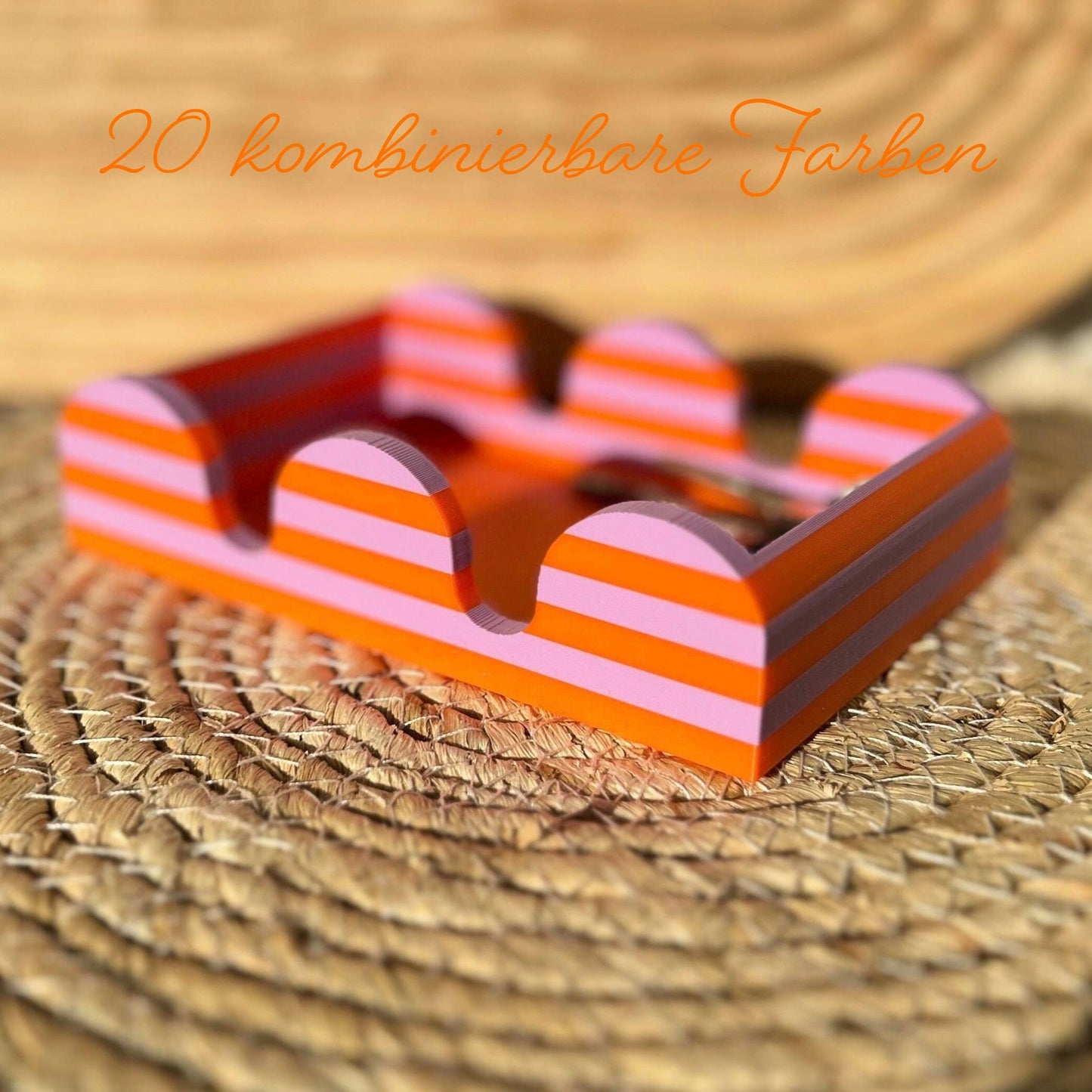 Zweifarbige Schmuckablage 28 Farben PLA 3D Druck