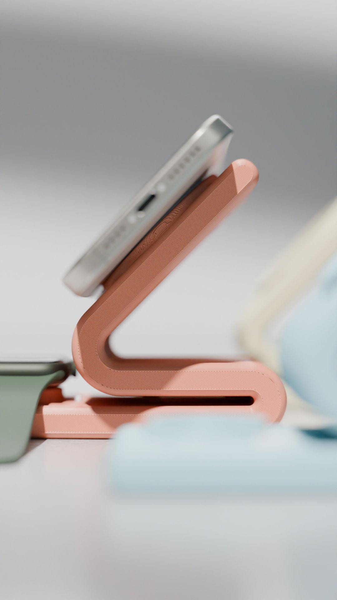 MagSafe 2 in 1 iPhone-Ladeständer: 28 Farben, PLA