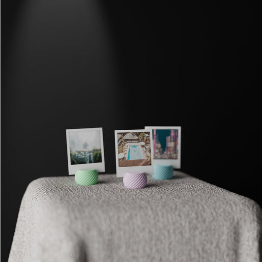 Fotohalter Instax, Polaroid & mehr 28 Farben PLA 3D Druck