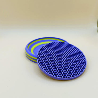 Runde Zweifarbige Seifenablage 28 Farben PLA 3D Druck