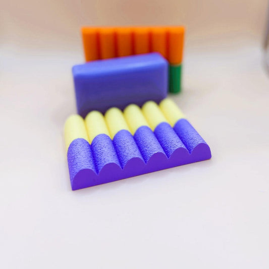 Zweifarbige Seifenablage 28 Farben PLA 3D Druck