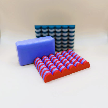 Zweifarbige Seifenablage 28 Farben PLA 3D Druck