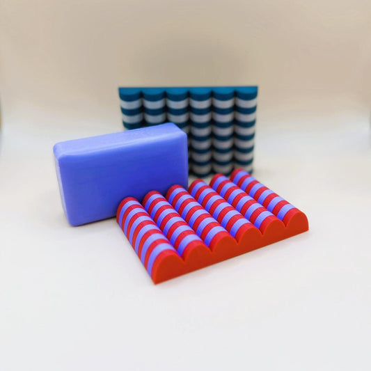 Zweifarbige Seifenablage 28 Farben PLA 3D Druck