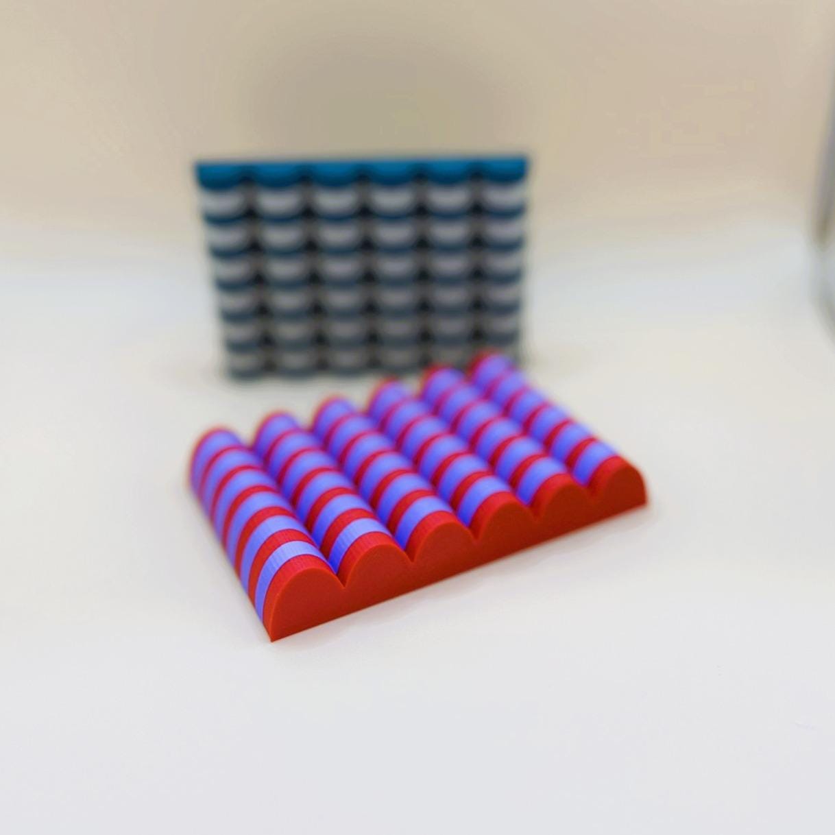 Zweifarbige Seifenablage 28 Farben PLA 3D Druck
