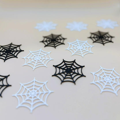 Wiederverwendbares Spinnennetz Konfetti 3D gedruckt 28 Farben