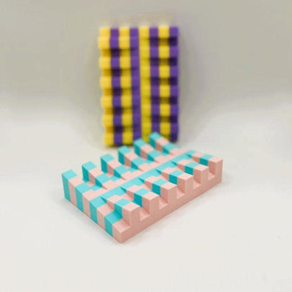 Zweifarbige Seifenablage 28 Farben PLA 3D Druck