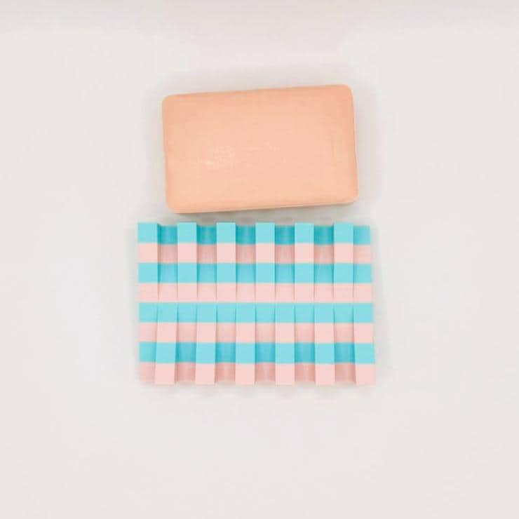 Zweifarbige Seifenablage 28 Farben PLA 3D Druck